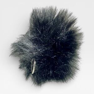 ❗5/$25❗Black Fuzzy Ball Keychain